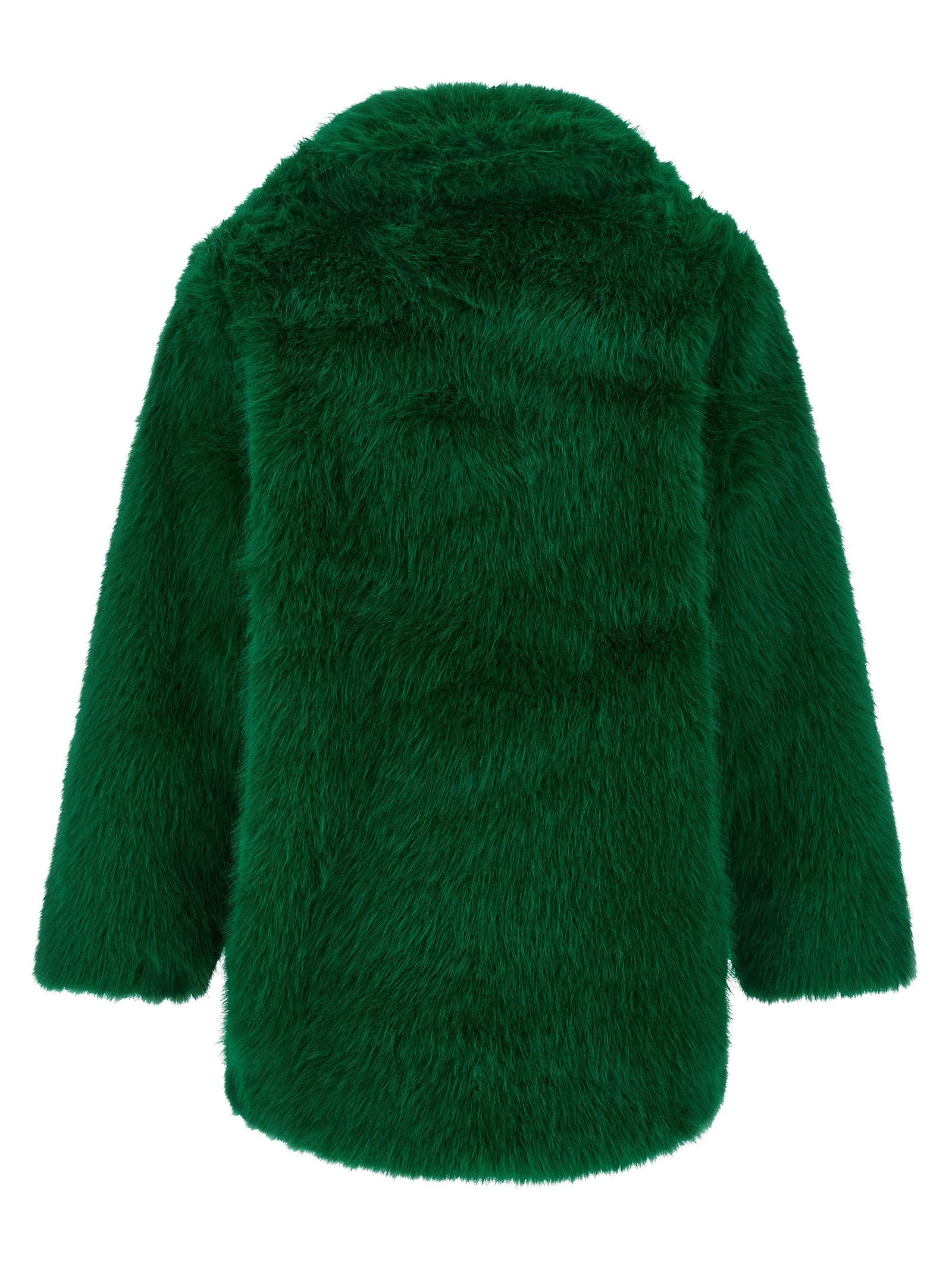 FARM Rio Faux Fur Graphic Patch Green
