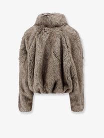 Alysi Women's Faux Fur Jacket FUME