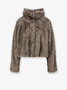 Alysi Women's Faux Fur Jacket FUME