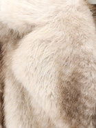 Nude Lucy Women's Faux Fur Jacket Silver