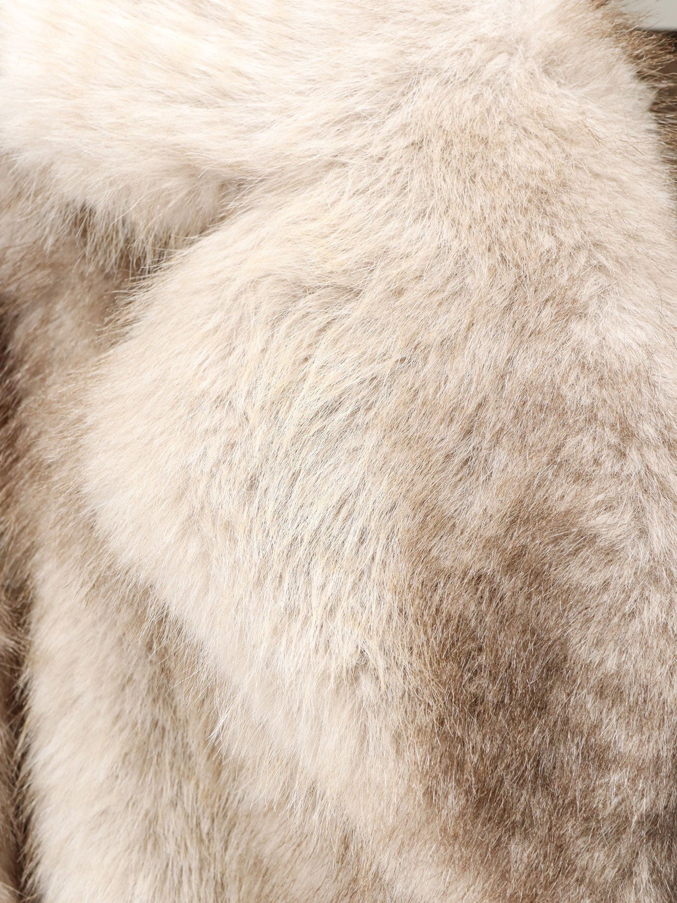 Nude Lucy Women's Faux Fur Jacket Silver