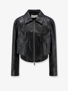 The Frankie Shop Women's Faux Leather Jacket Black