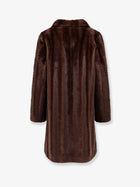 Valentini 1972 Women's Faux Mink Fur Coat Brown