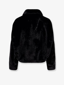 Valentini 1972 Women's Faux Mink Jacket Black, view 2
