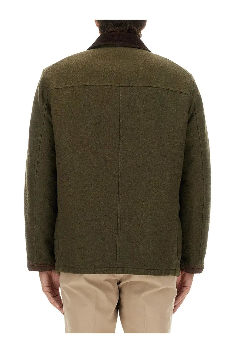 Fay Men's Hooks Jacket Green, view 4