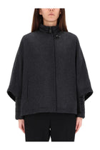 Fay Women's Double Face Cape Grey