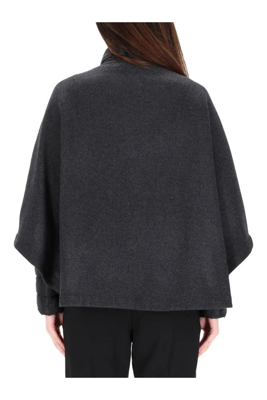 Fay Women's Double Face Cape Grey, view 3
