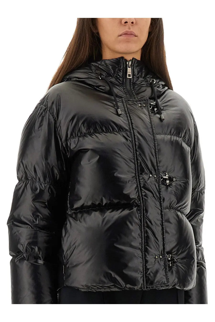 Fay Women's Down Jacket Black, view 4