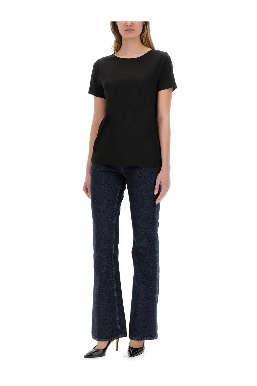 Fay Women's Regular Fit Shirt Black, view 2