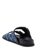 Jimmy Choo Fayence Sandals Blue, view 3