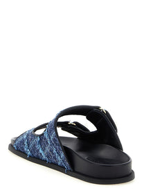 Jimmy Choo Fayence Sandals Blue