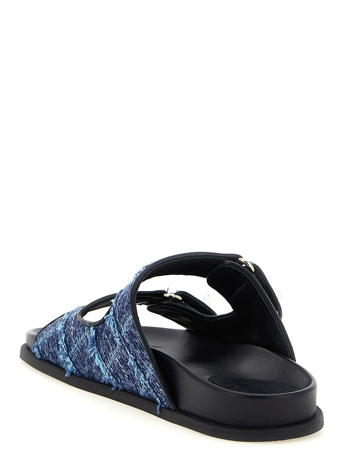 Jimmy Choo Fayence Sandals Blue, view 3