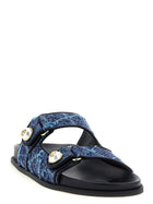 Jimmy Choo Fayence Sandals Blue, view 2