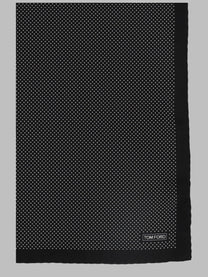 Tom Ford Men's Fazzoletto DA Taschino Con Bordo Tono SU Tono Black