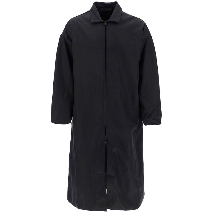 Fear Of God ESSENTIALS - Fear Of God ESSENTIALS long nylon jacket with logo patch. - Jackets