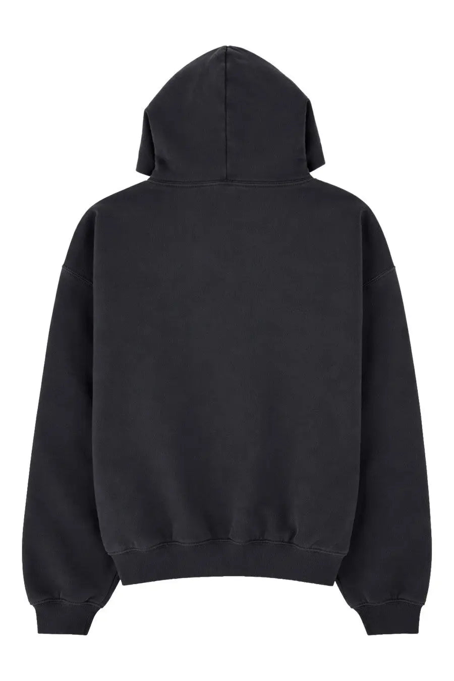 Fear of god essentials men’s felpa training 90s black oversized hoodie with relaxed fit and ribbed cuffs