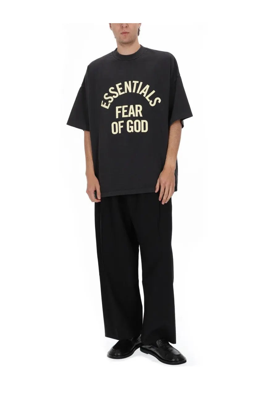 Fear of God ESSENTIALS Men's Shirt Campus 90S Black, view 2