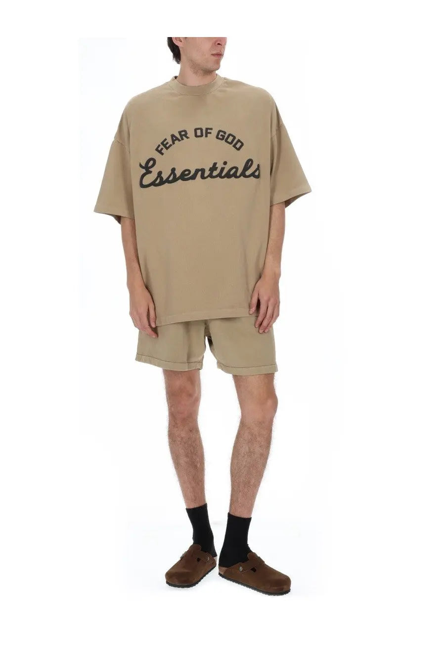 Fear of God ESSENTIALS Men's Shirt Training 90S Beige, view 2