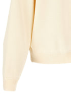 Fear Of God White Boat Neck Sweater White, view 4
