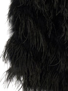 Yves Salomon Feather Caban Black, view 4
