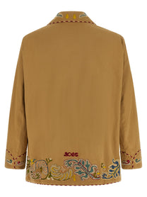 BODE Feather Runner Smoking Blazer Beige