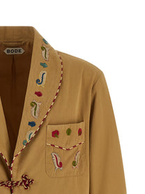 BODE Feather Runner Smoking Blazer Beige