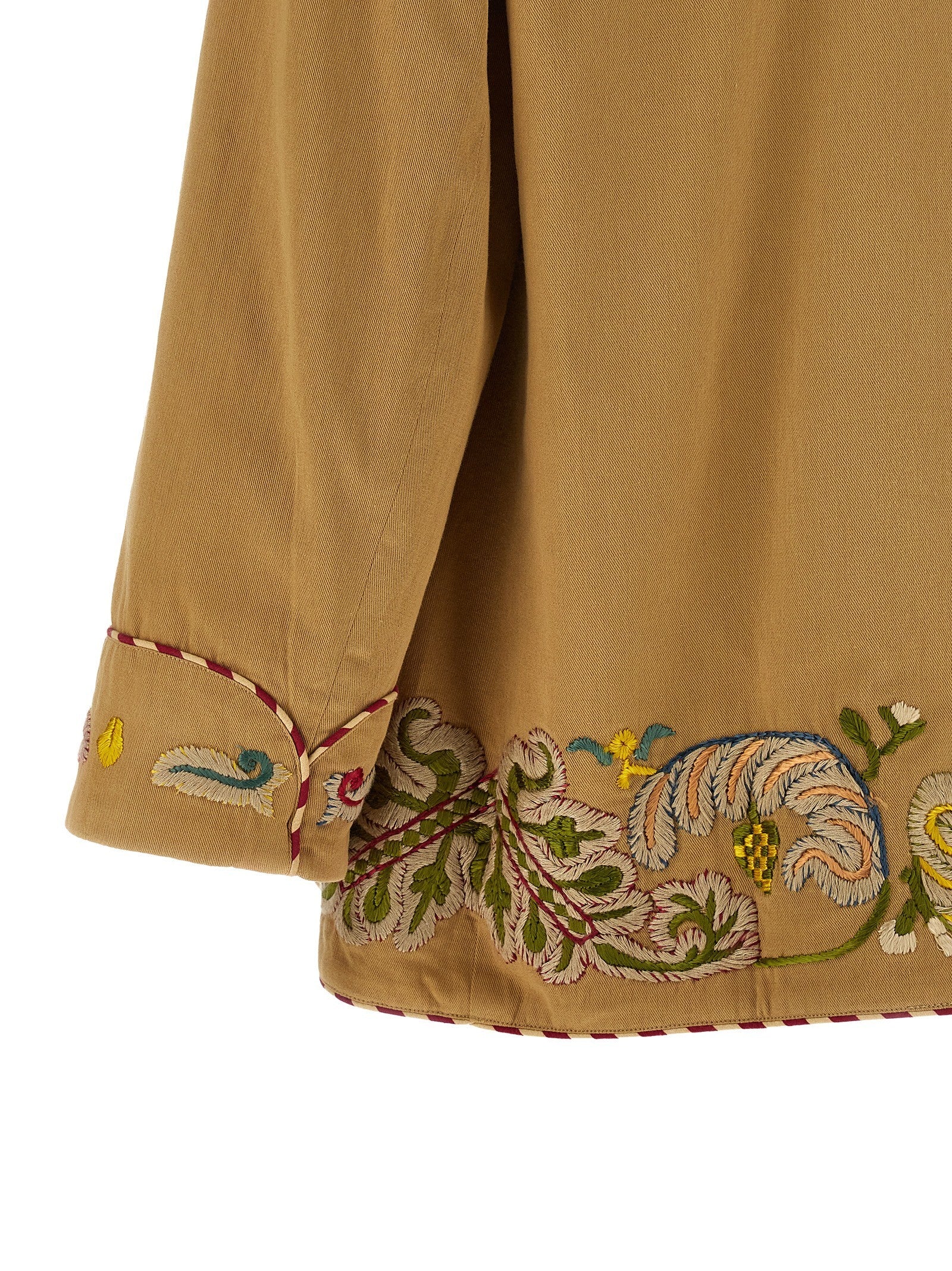 BODE Feather Runner Smoking Blazer Beige