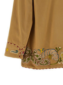 BODE Feather Runner Smoking Blazer Beige
