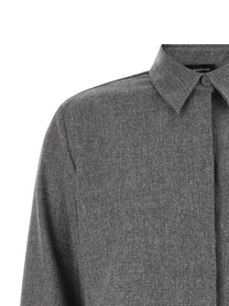 Fabiana Filippi Feather Shirt Grey