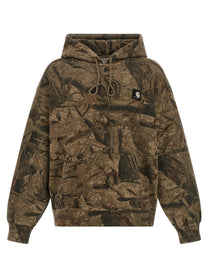 Carhartt Wip Feather Tree Hoodie Green