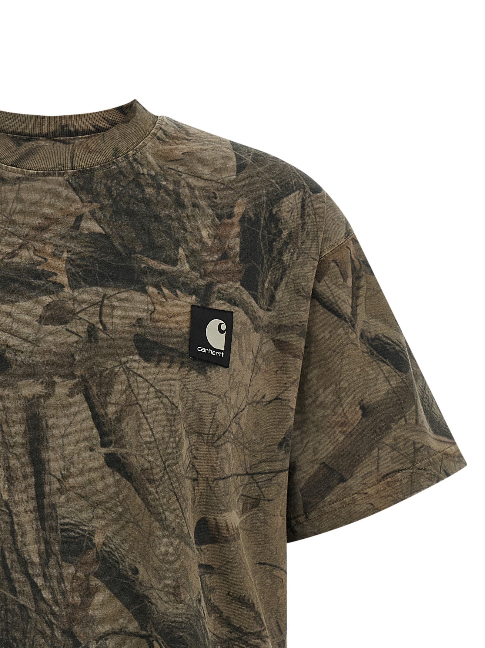 Carhartt Wip Feather Tree Print Shirt Green