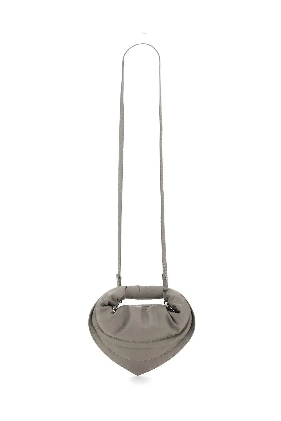 FEDERICO CINA Women's Mini Tortellino Bag Grey, view 2