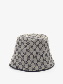Gucci Women's Fedora GG Fabric Cloche Black