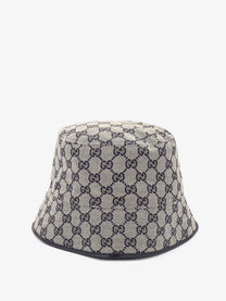 Gucci Women's Fedora GG Fabric Cloche Black