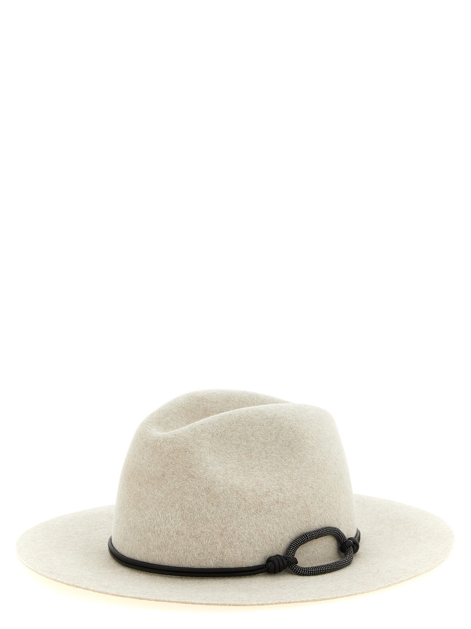 Brunello Cucinelli Fedora Hat Beige