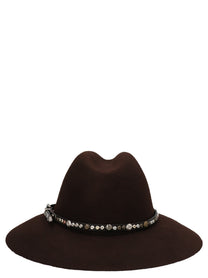 Golden Goose Fedora Hat Brown