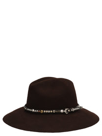 Golden Goose Fedora Hat Brown