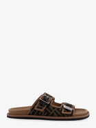 Fendi Men's Fendi Feel Sandals Brown