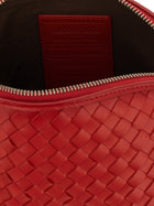 Dragon Diffusion Fellini Chunky Clutch Bag Red, view 4