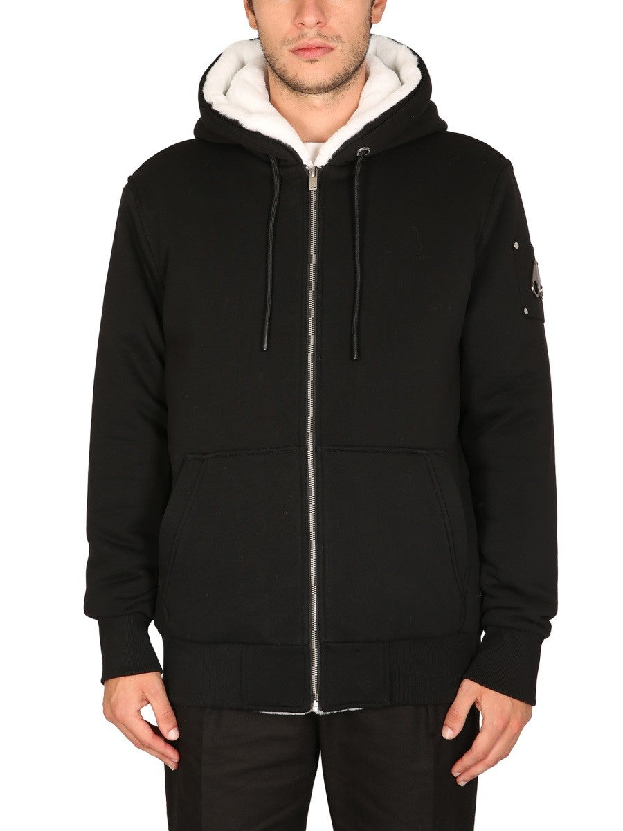Moose Knuckles Men's Bunny Sweatshirt Black