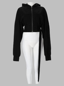DRKSHDW Women's Felpa Collage Gimp Black