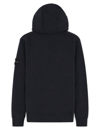 Stone Island Men's Felpa Con Cappuccio Blue