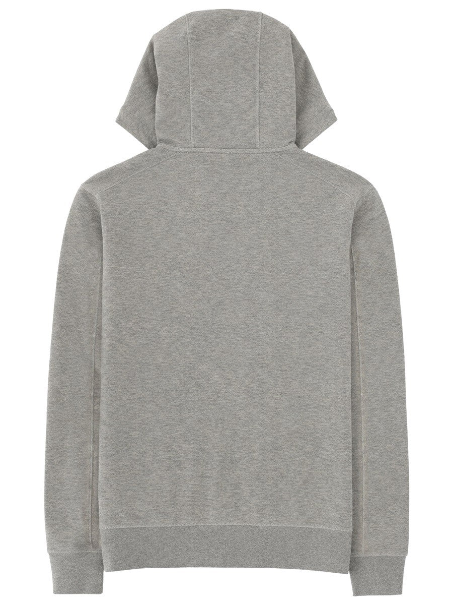C.P. Company Men's Felpa Con Cappuccio Grey