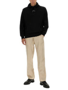 Drôle de Monsieur Men's Hoodie Black, view 2