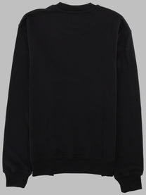 Versace Jeans Couture Men's Felpa Con Baroque Black