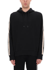 Versace Jeans Couture Men's Felpa Con Cappuccio Black