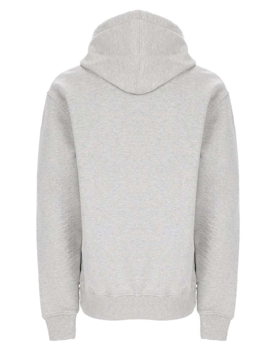Ami Paris Men's Hoodie Grey