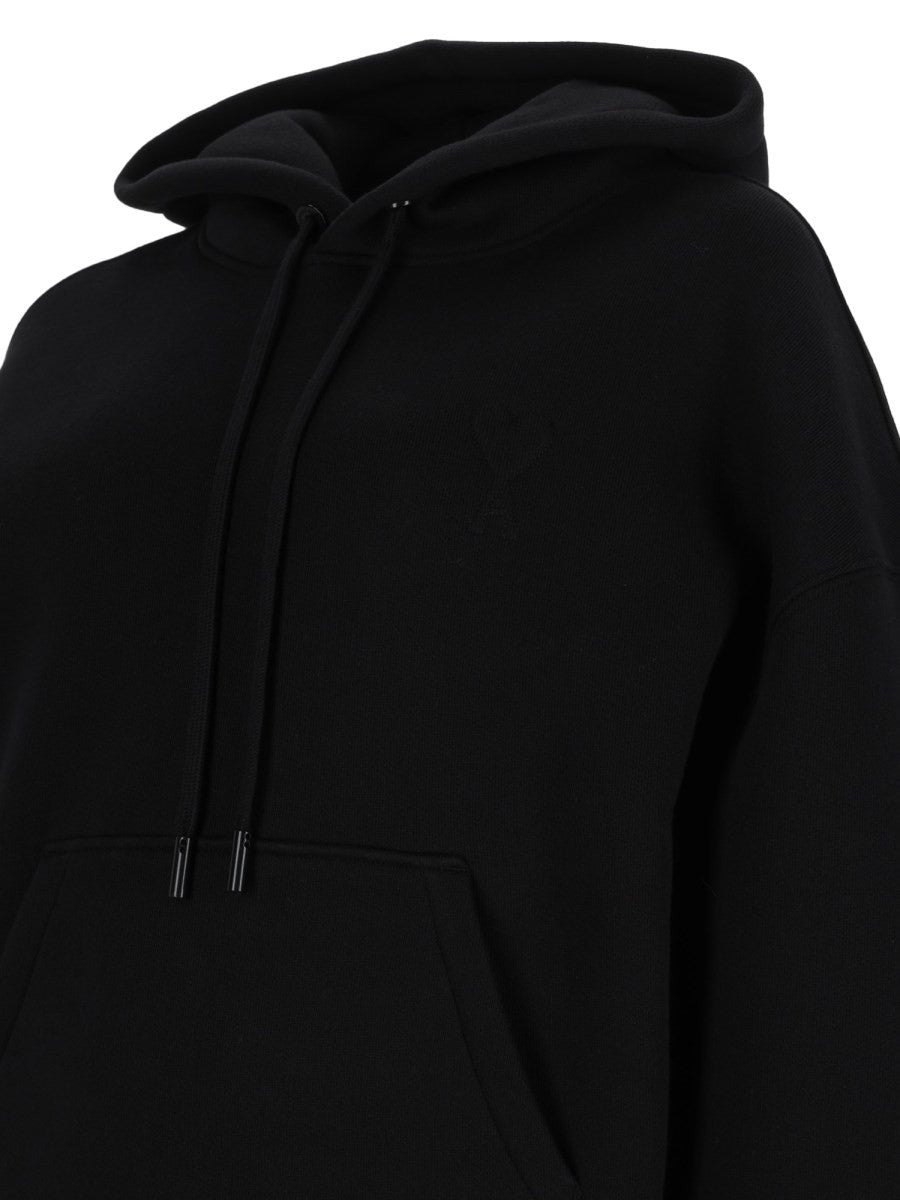 Ami Paris Women's Hoodie Black