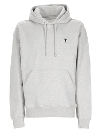 Ami Paris Men's Hoodie Grey
