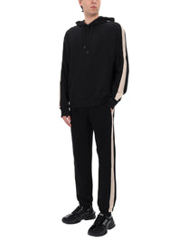 Versace Jeans Couture Men's Felpa Con Cappuccio Black